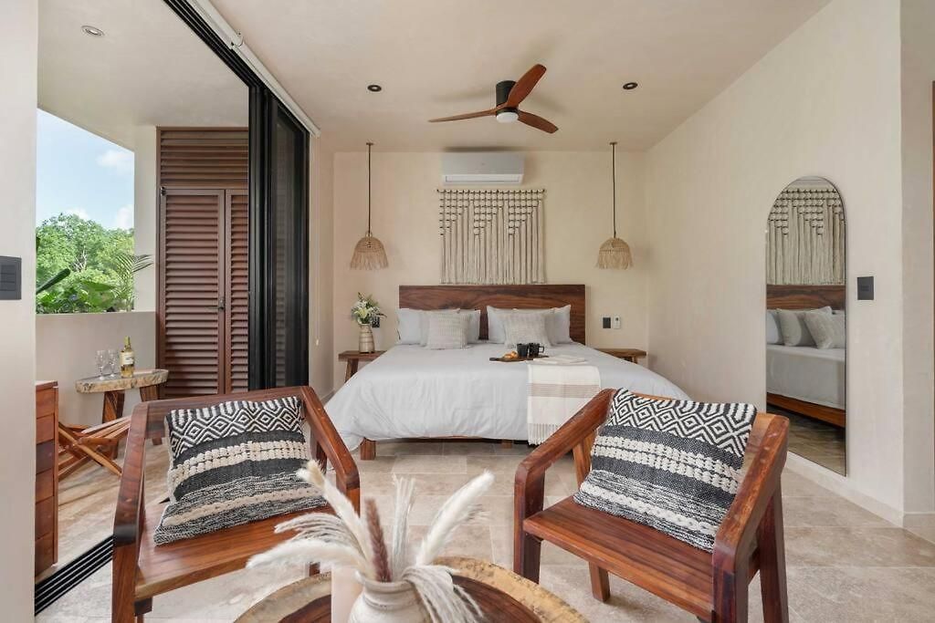 Amazing Jungle Near Town 200mb Pool Apartment Tulum