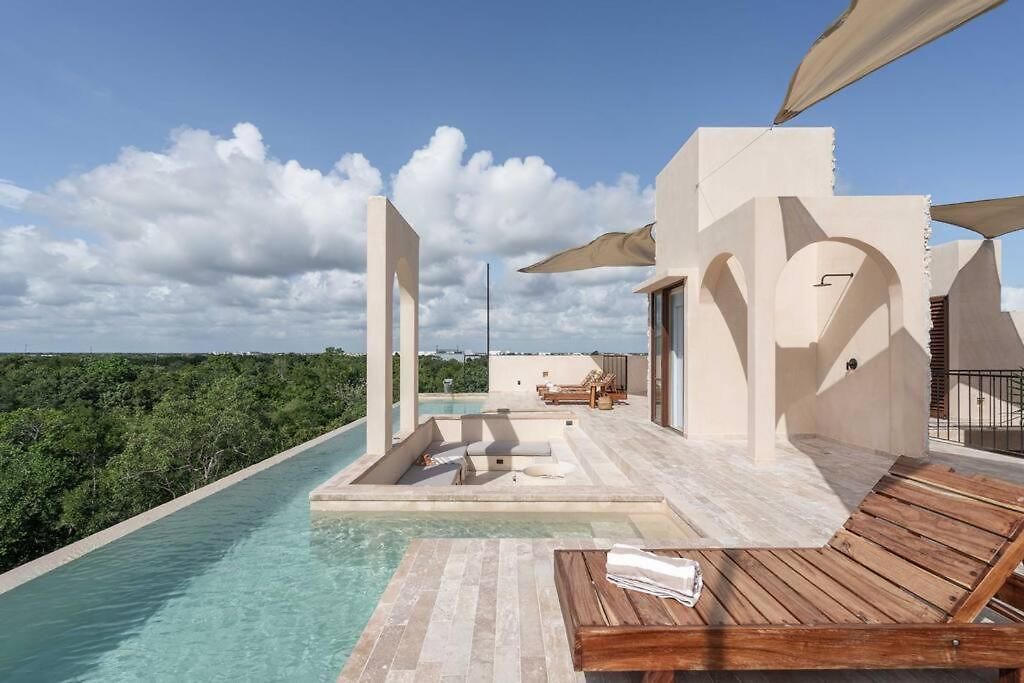 Amazing Jungle Near Town 200mb Pool Apartment Tulum