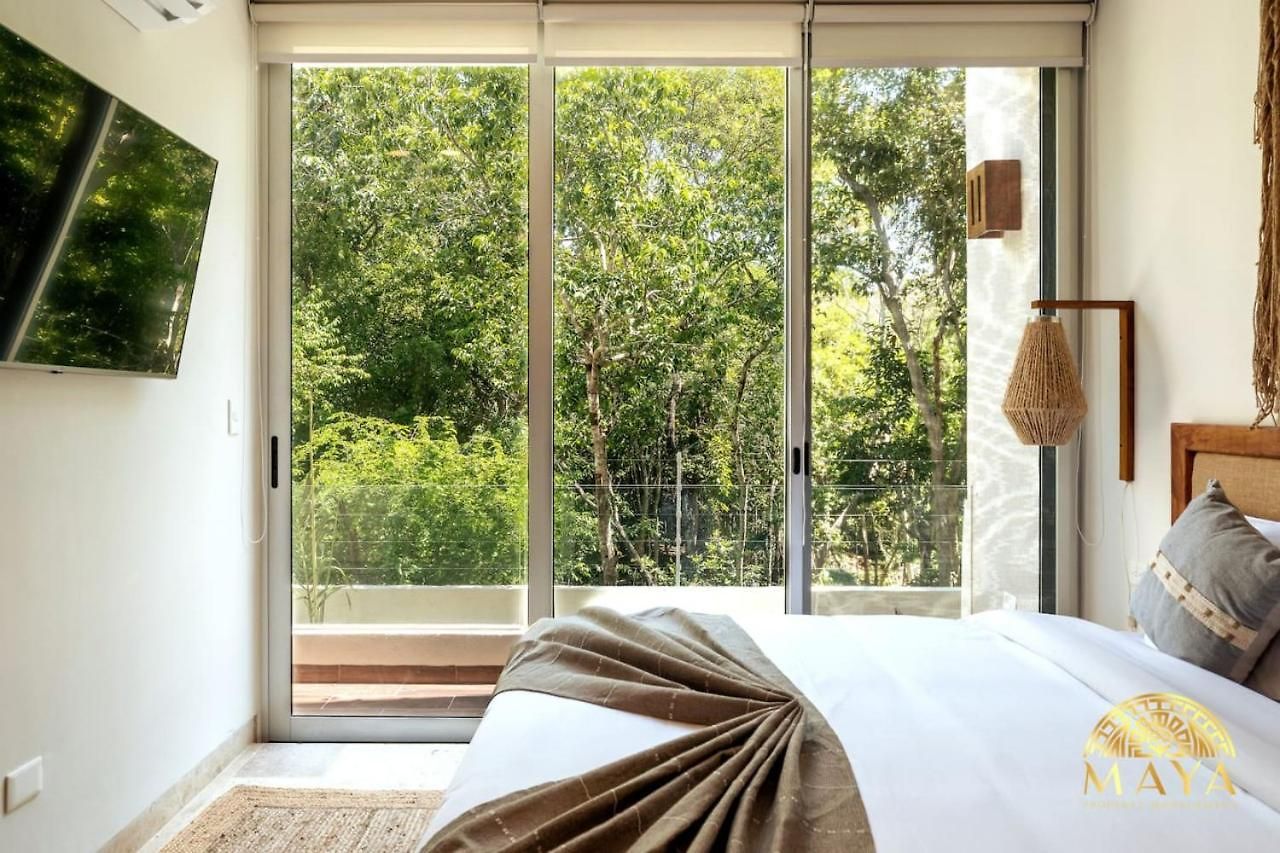 Nhoa 206a Lux 2br Jungle View In Aldea Zama Сasa de vacaciones Tulum