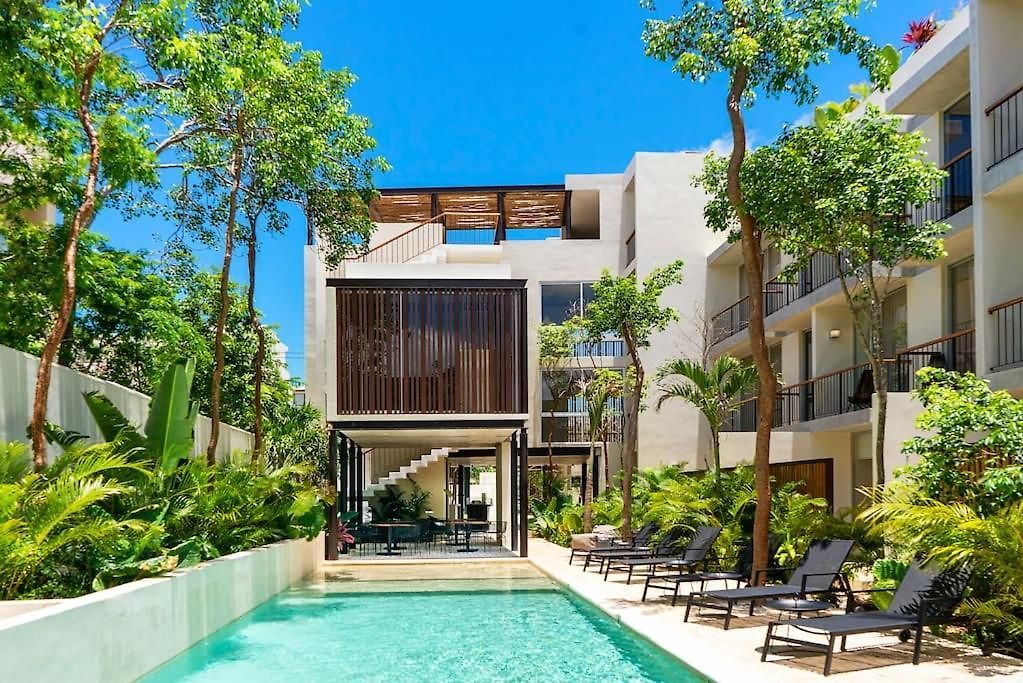 Comfort & Style In 2br - Pool Access - A209 Tulum