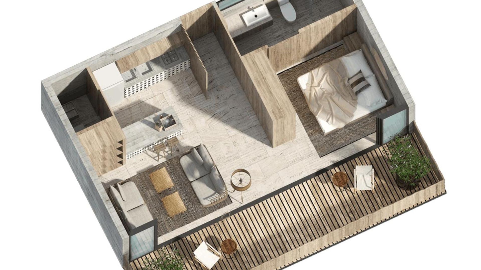 Waterworld 1br Cenote Rooftop Pools Gym *