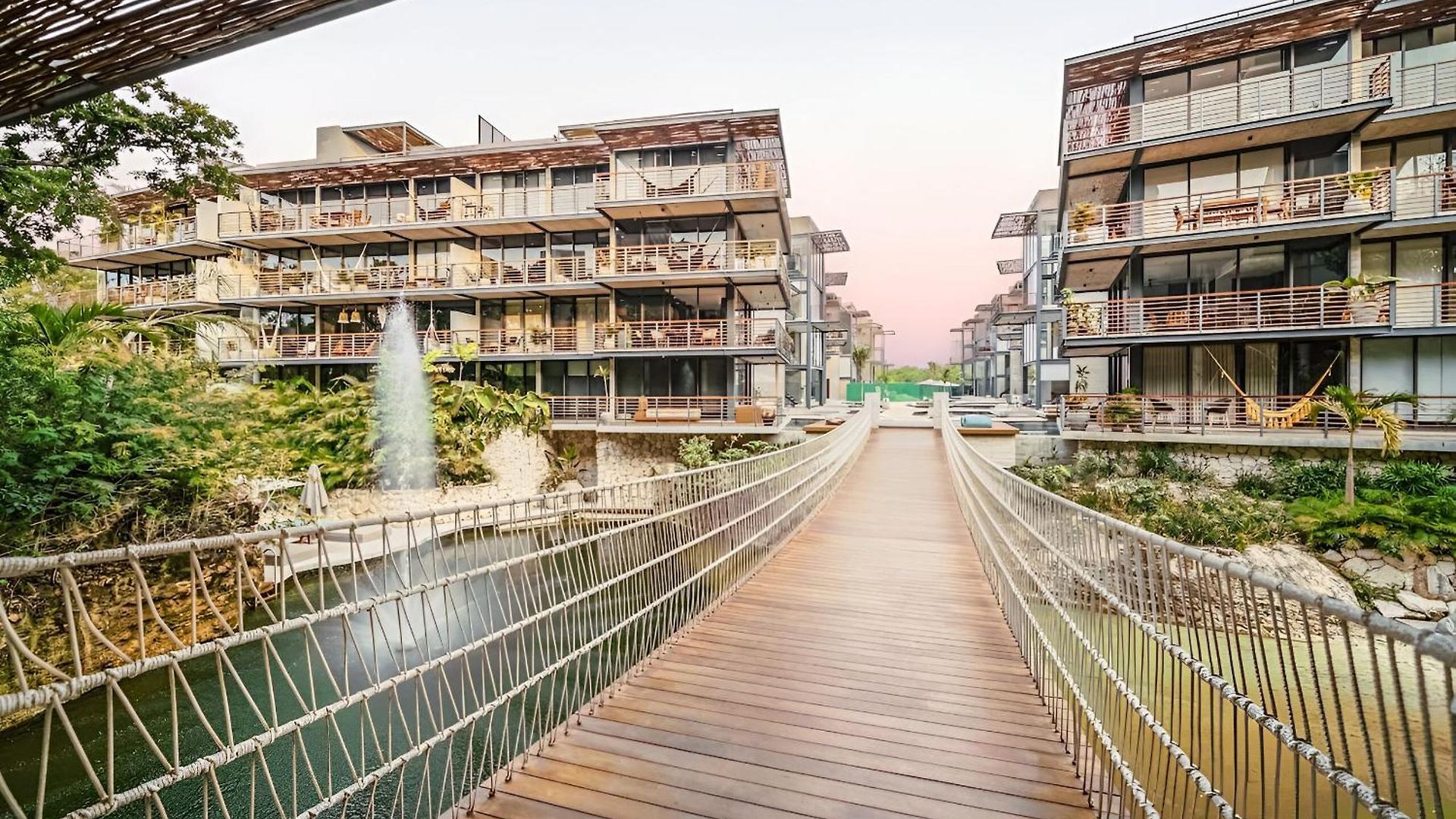 Apartment Waterworld 1br Cenote Rooftop Pools Gym *