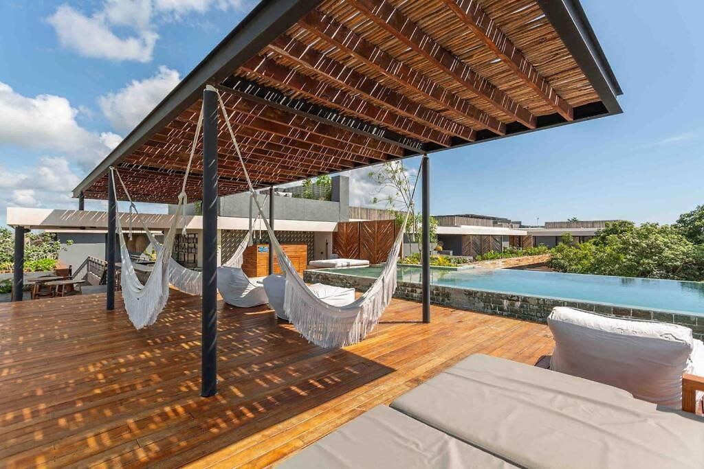 5 Star Luxury Penthouse /private Pool/cenote Pool Apartment