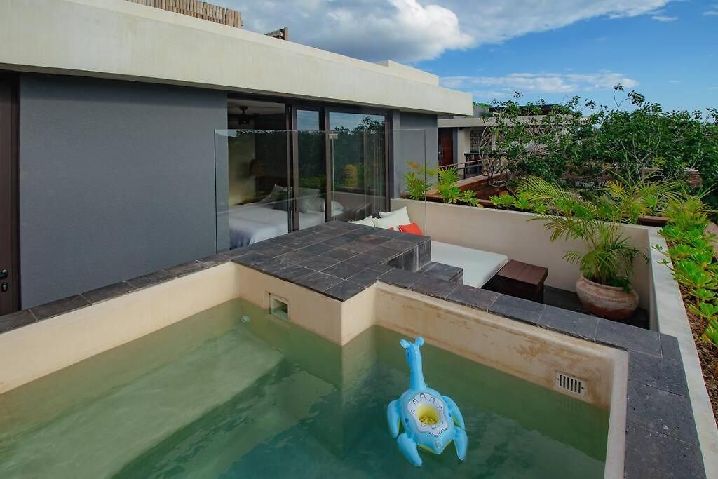 Apartment 5 Star Luxury Penthouse /private Pool/cenote Pool Tulum