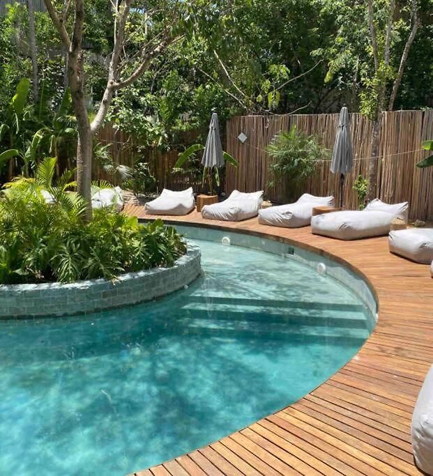 5 Star Luxury Penthouse /private Pool/cenote Pool Apartment