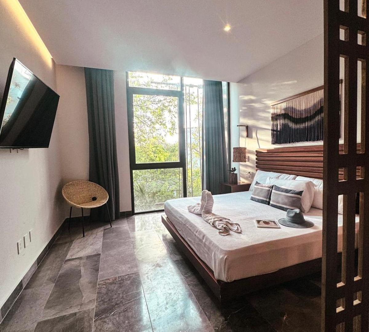 Iik By Groovy Stays- A Hip Condo-hotel With Wifi, Rooftop, Pool, Sleeps 6 Tulum