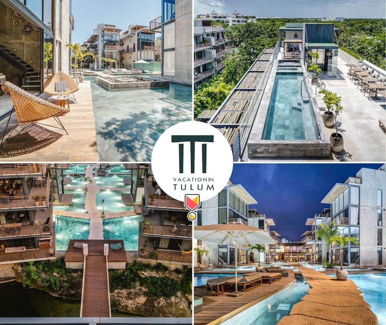 Divine 1br Swim Up With Cenote And Gym * Tulum