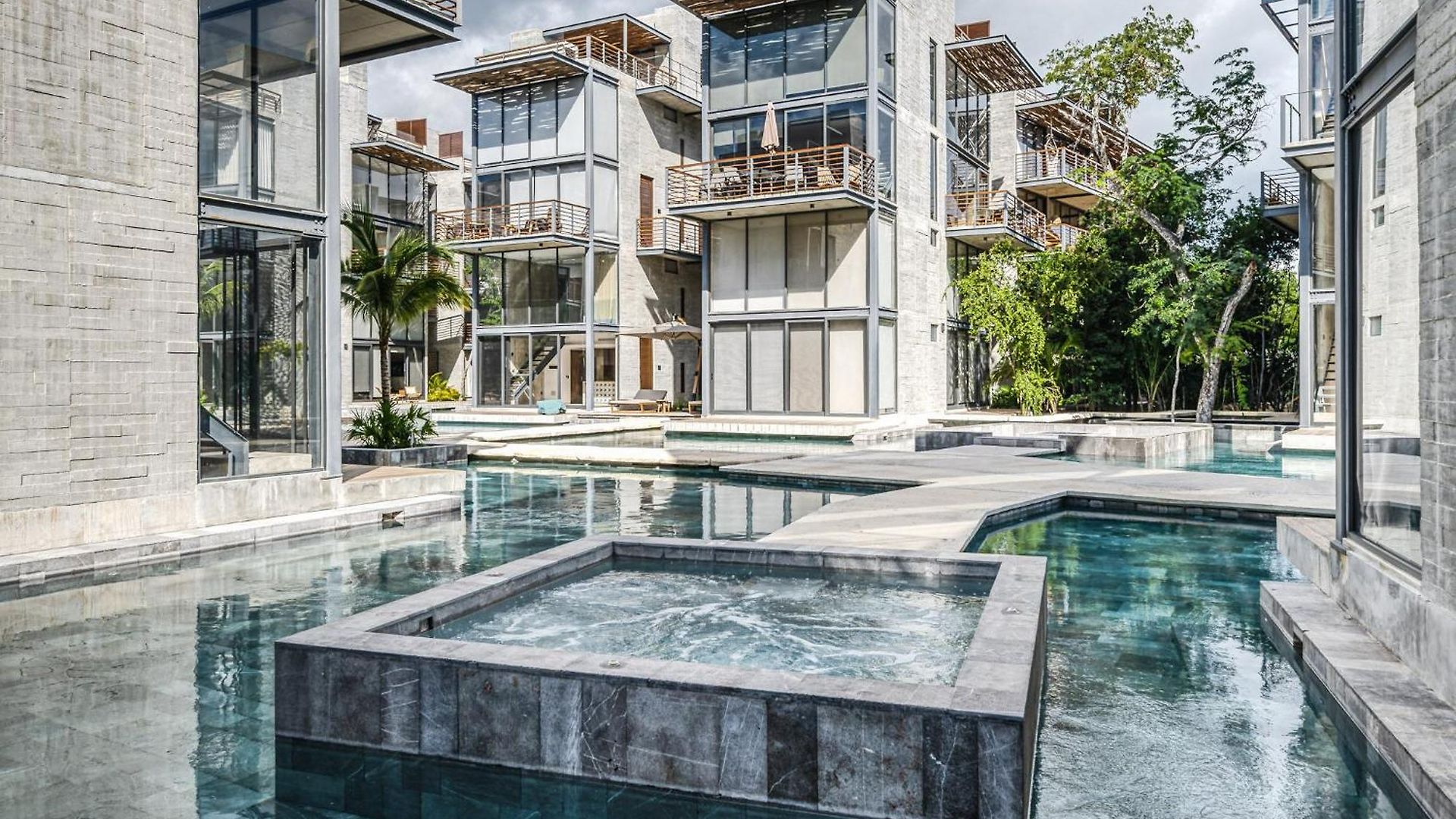 Apartment Divine 1br Swim Up With Cenote And Gym