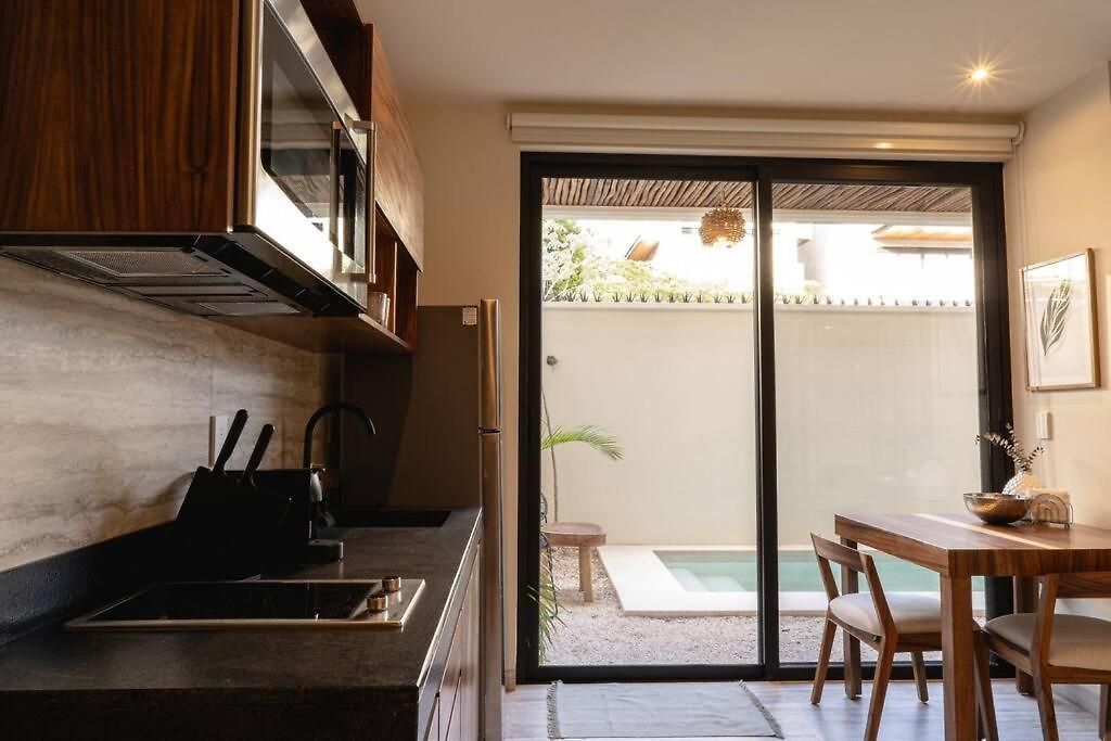 Apartment Private Pool & Terrace - Sleeps 4 Near The - B104 Tulum