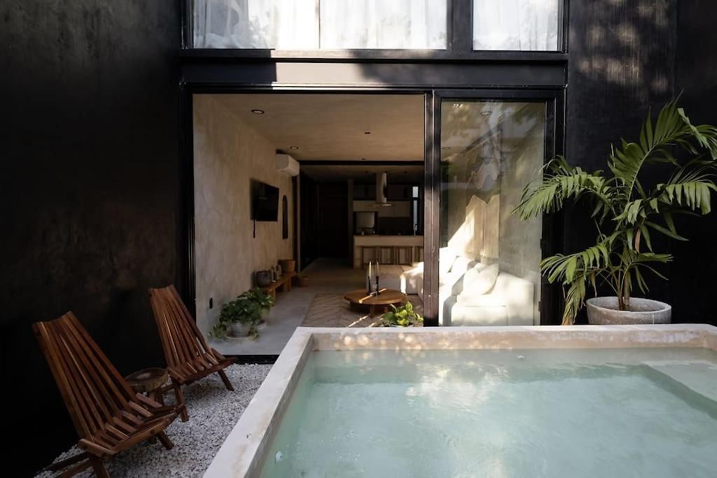 Luxury Twin Villas, 4 Private Pools, 2 Rooftops, Bbq, Near Tulum