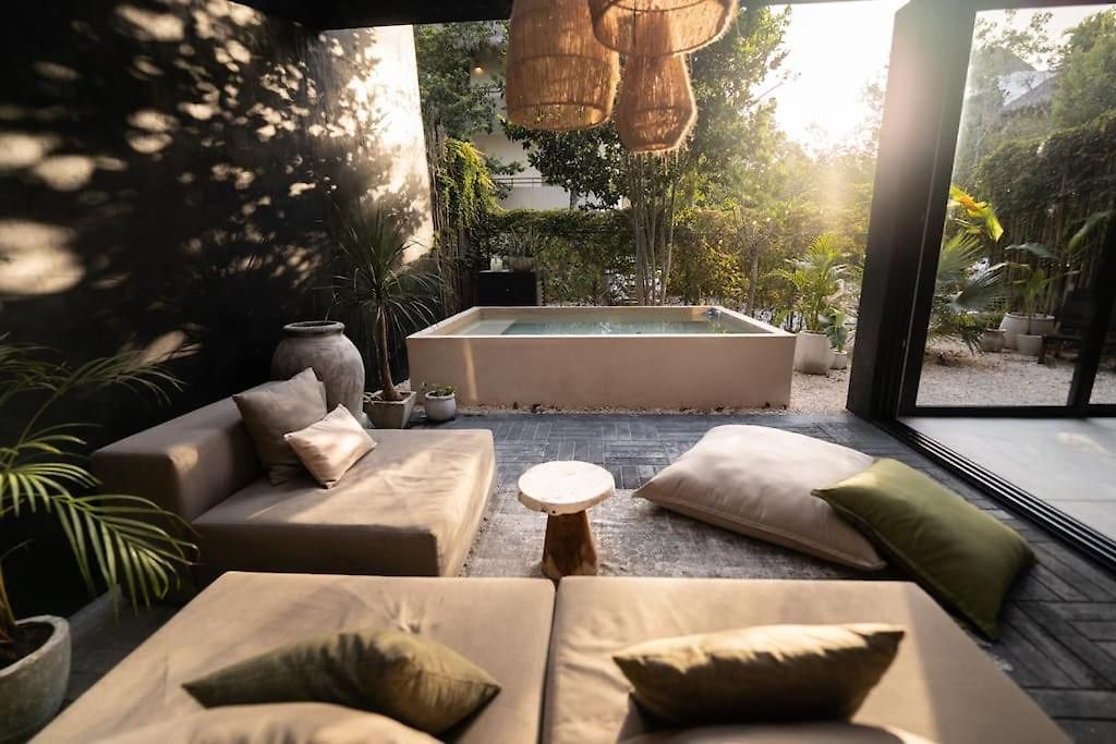 Luxury Twin Villas, 4 Private Pools, 2 Rooftops, Bbq, Near * Tulum
