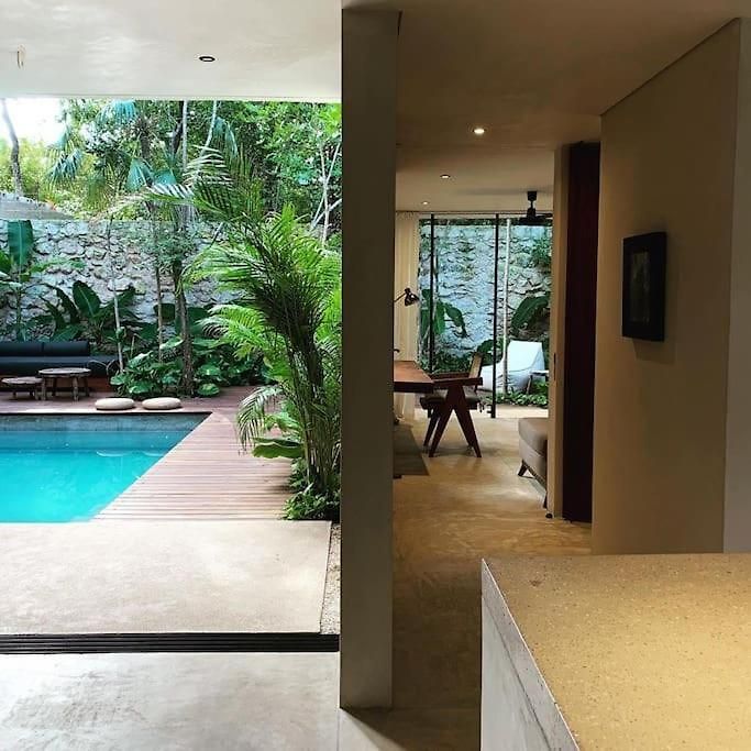 Villa Kaan In Holistika, - Private Pool, Garden & Rooftop Tulum