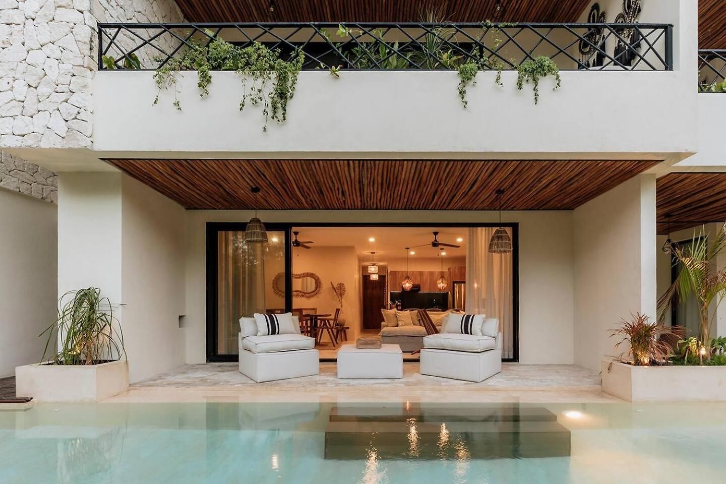 Itza Jungle Queen Swim Up With Club Access Сasa de vacaciones Tulum