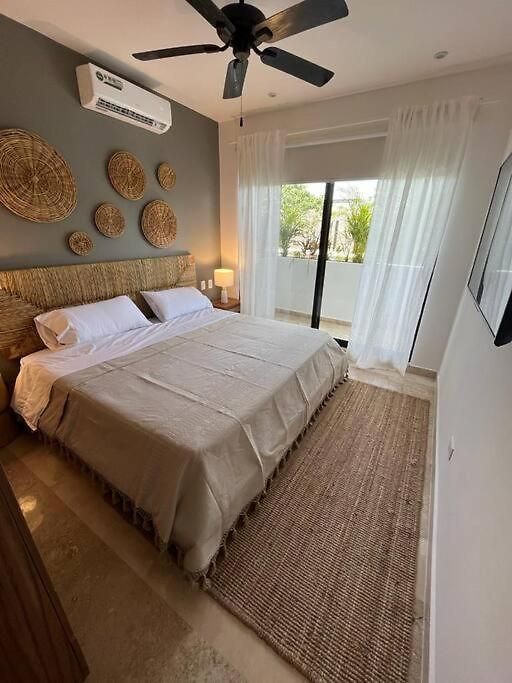Apartment De Lujo 2 Con Balcon Aldea Zama *