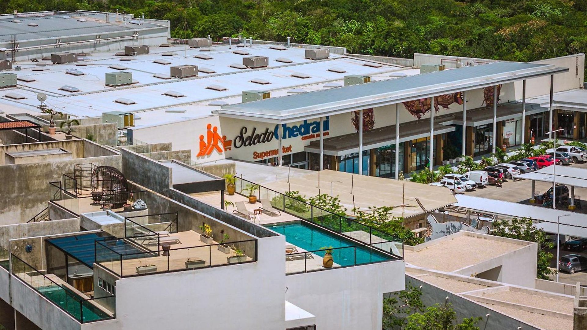 Stylish Ph With Private Pool-gym-superstore Apartment Tulum