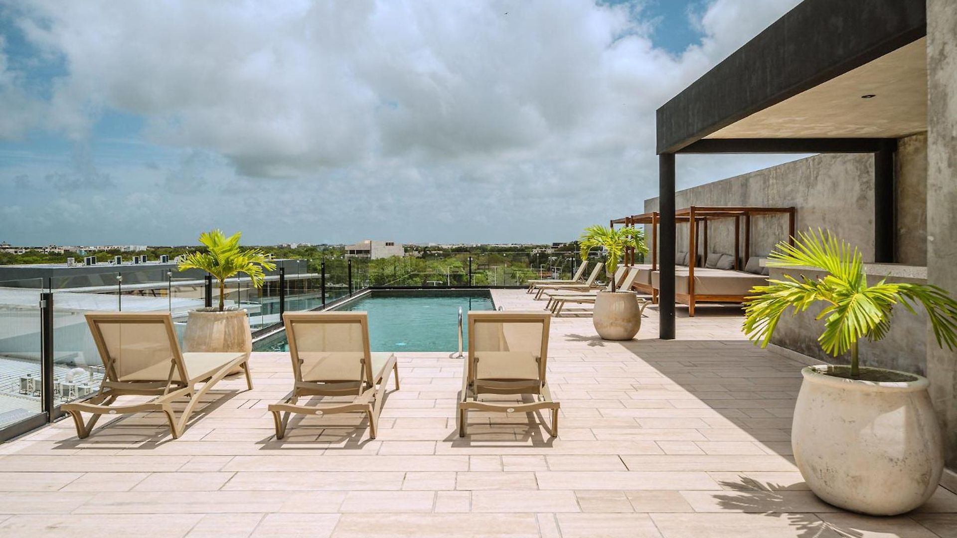 Apartment Stylish Ph With Private Pool-gym-superstore