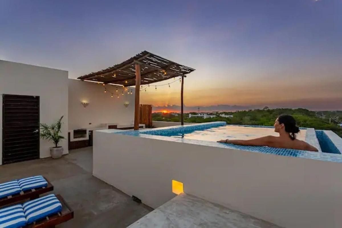 Apartamento Azul Veleta Penthouse Piscina Privada Tulum