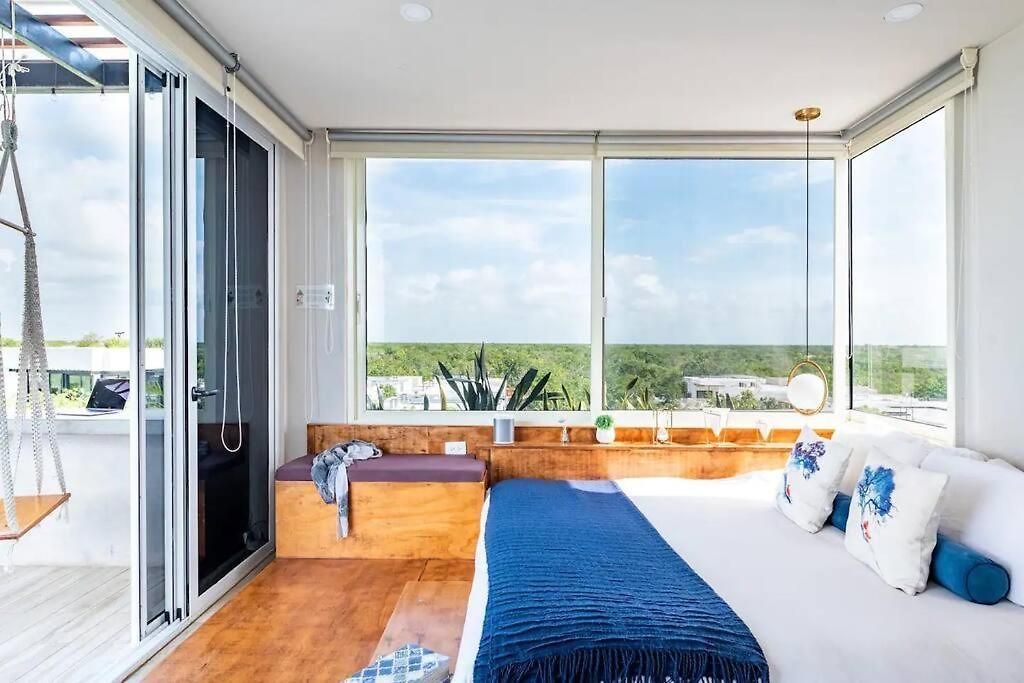 Apartment Designer Penthouse - Rooftop Pool & Jungle View Tulum