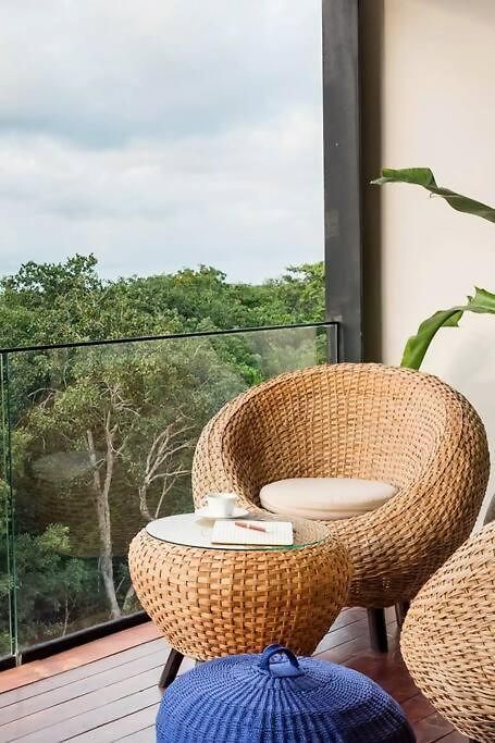 Designer Penthouse - Rooftop Pool & Jungle View Tulum