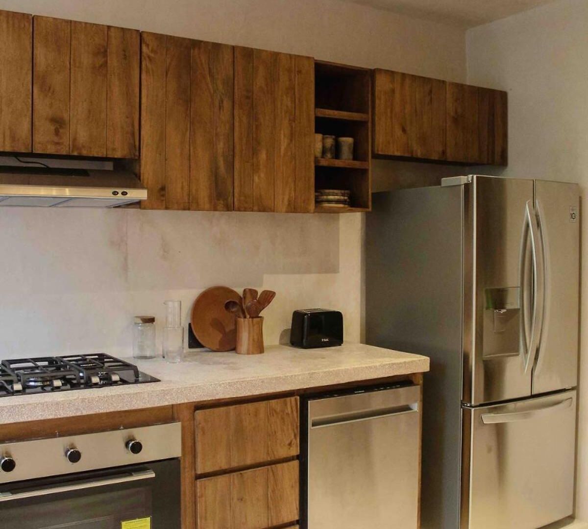 Boho Organic 3br Villa, Gated Community, Rooftop Holiday home Tulum