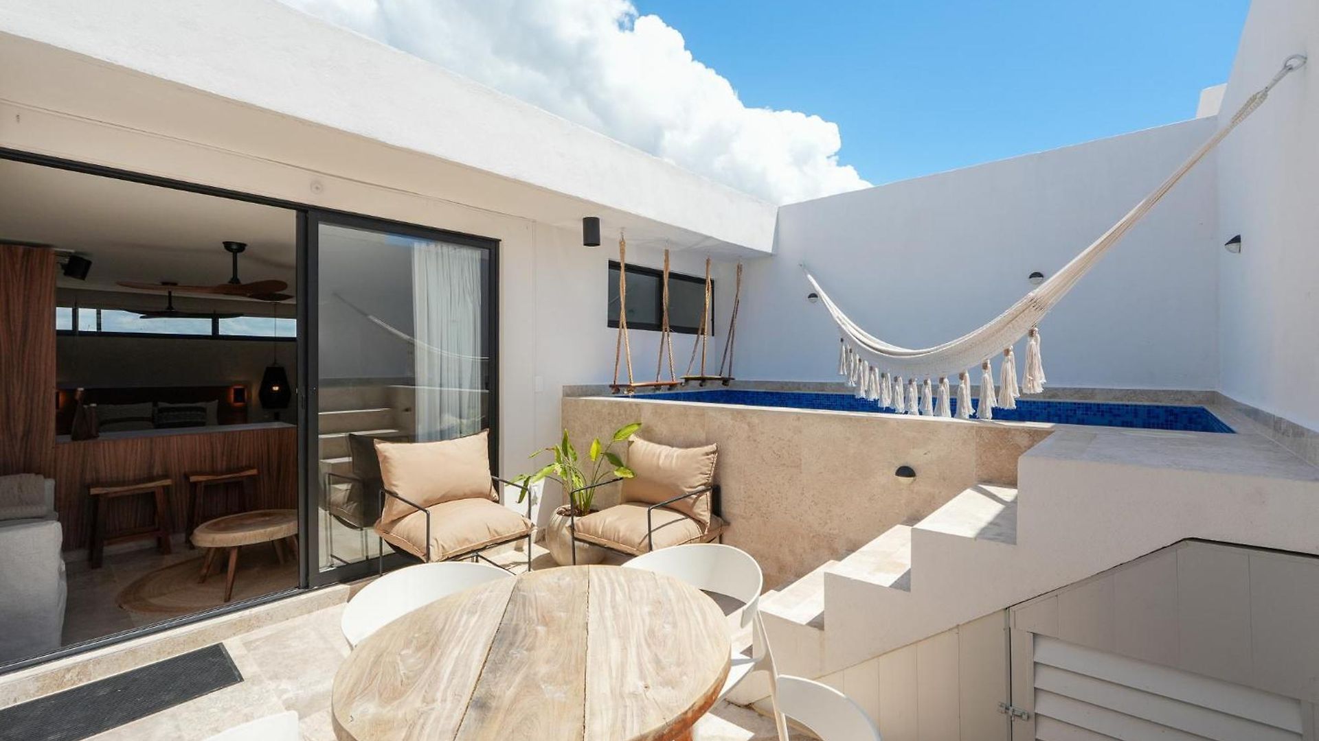 Apartment Aldea Dream Modern Designer 2 Floor Penthouse Sleeps 8 Tulum
