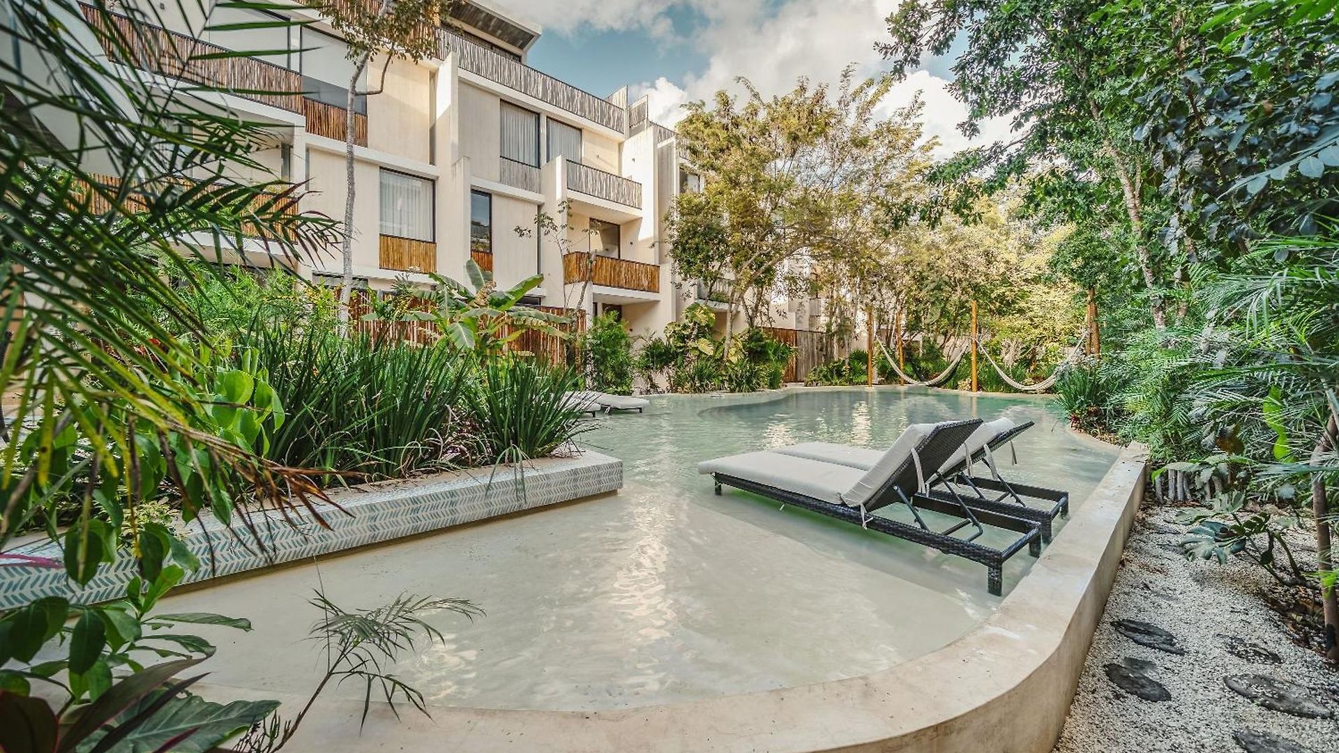Luxury Penthouse 3br With Private Pool & Rooftop La Veleta * Tulum