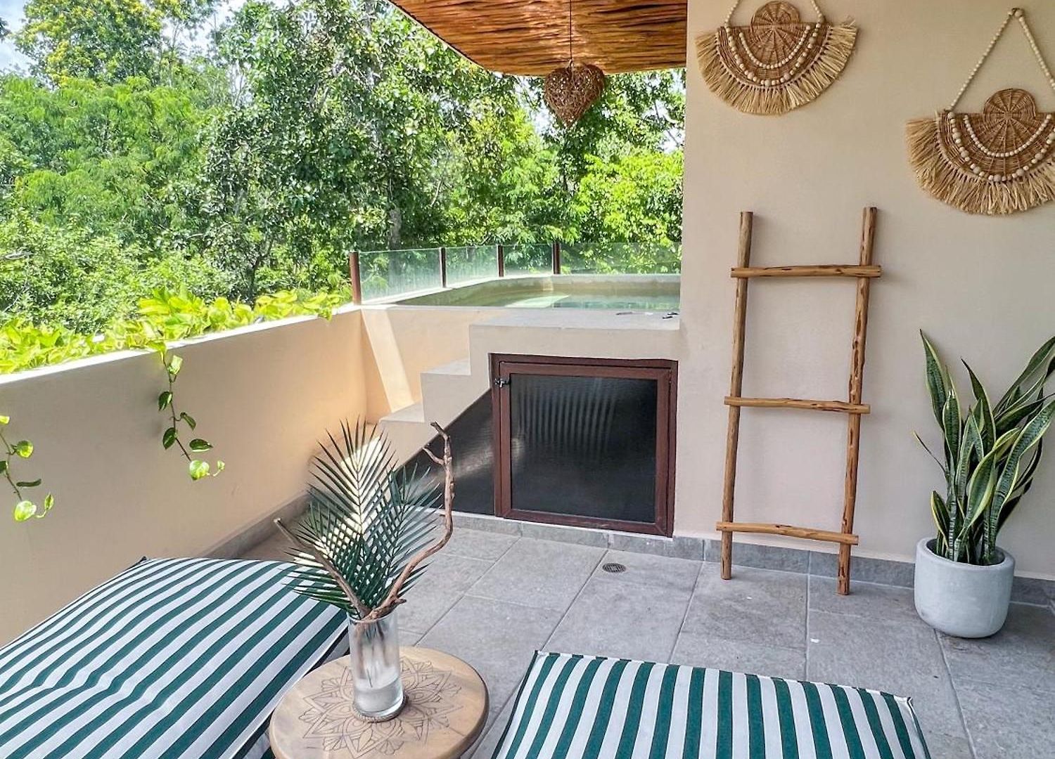 Casa Mica Tulum- Jungle View Oasis Near Apartment *