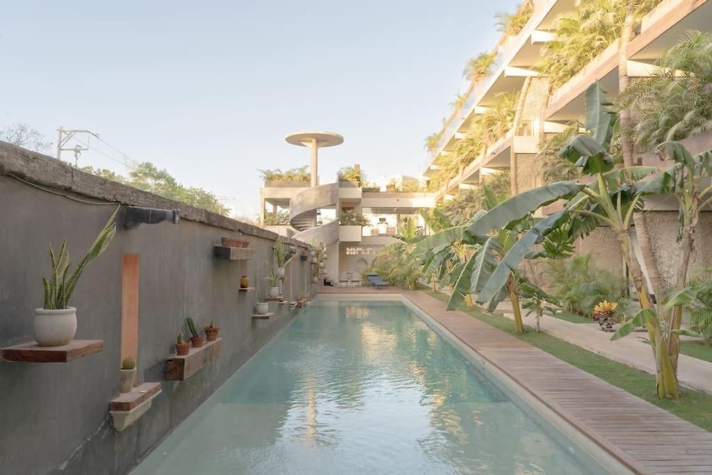 Apartamento Estudio Con Terraza Vistas A La Alberca-la Veleta Tulum