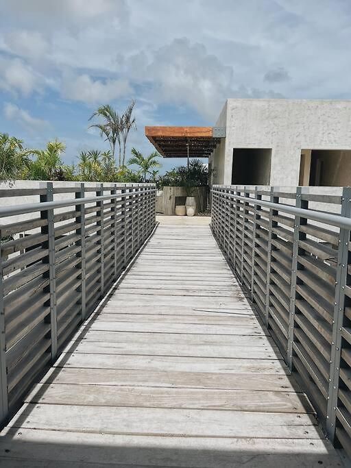 Infinity Pool In Veleta Apartment Tulum