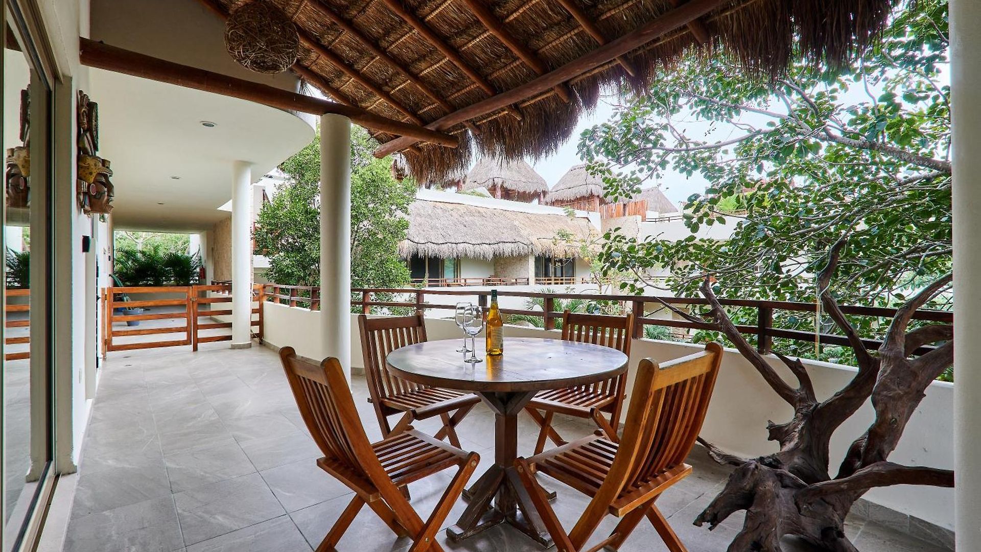 Aldea Zama Penthouse With Private Rooftop In Gated Community Apartment