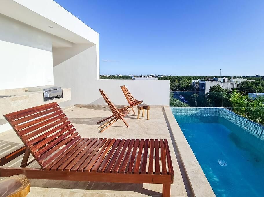 Sunrise 102 Private Plunge Pool Access Apartment Tulum