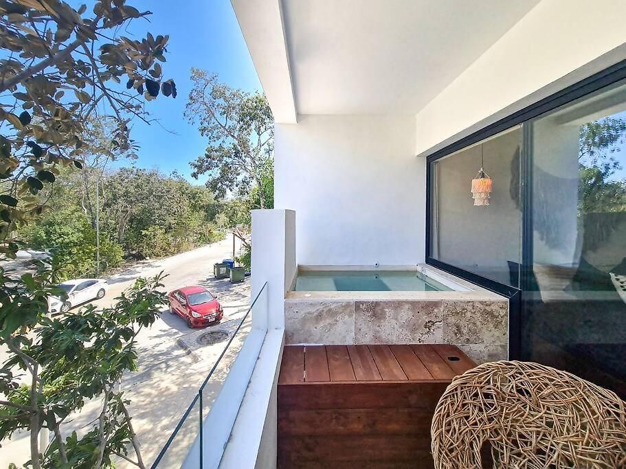 Sunrise 102 Private Plunge Pool Access Apartment Tulum