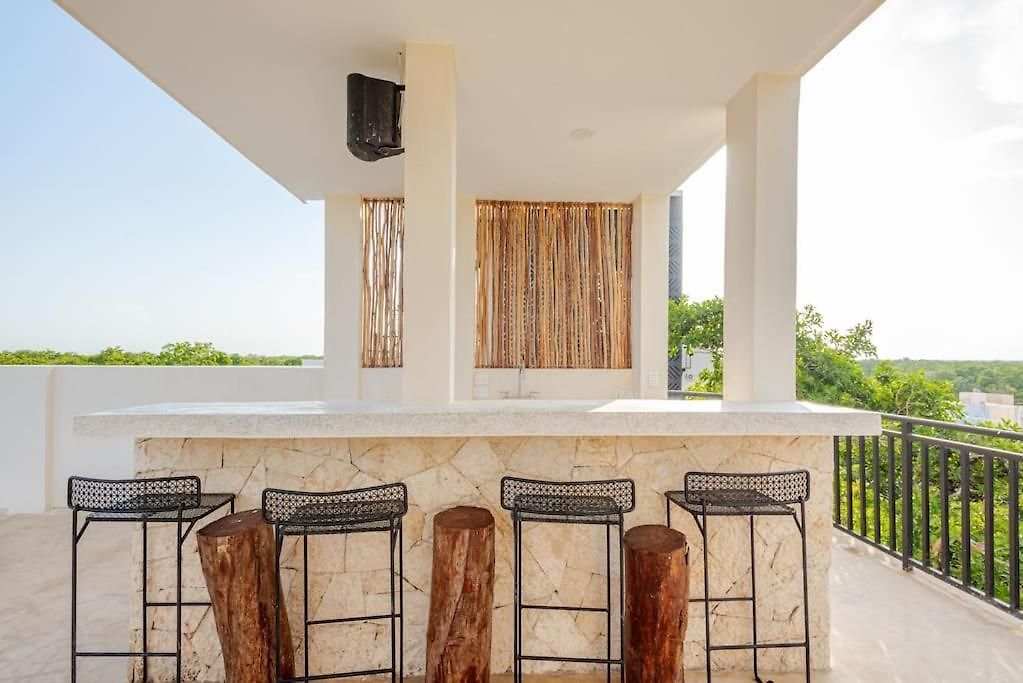 Apartment Alberca Y Balcon Privado A 6 Minutos De La Playa *