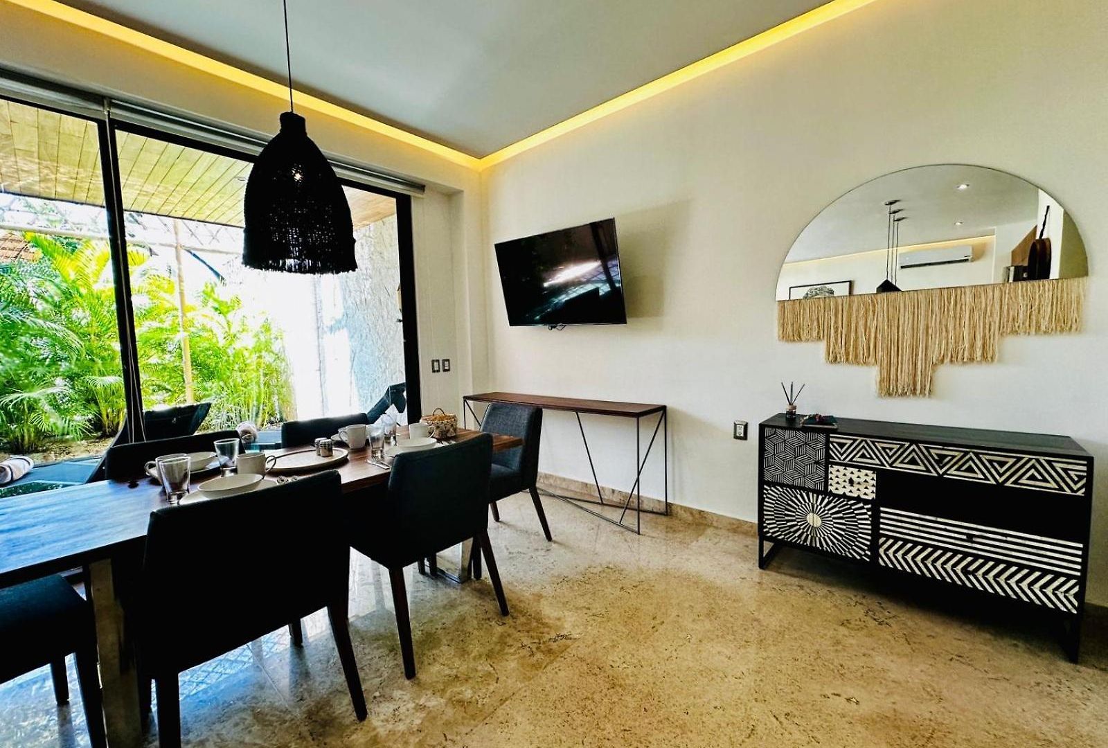 Apartment Adorable Departamento 5 Min Zona Hotelera Tulum