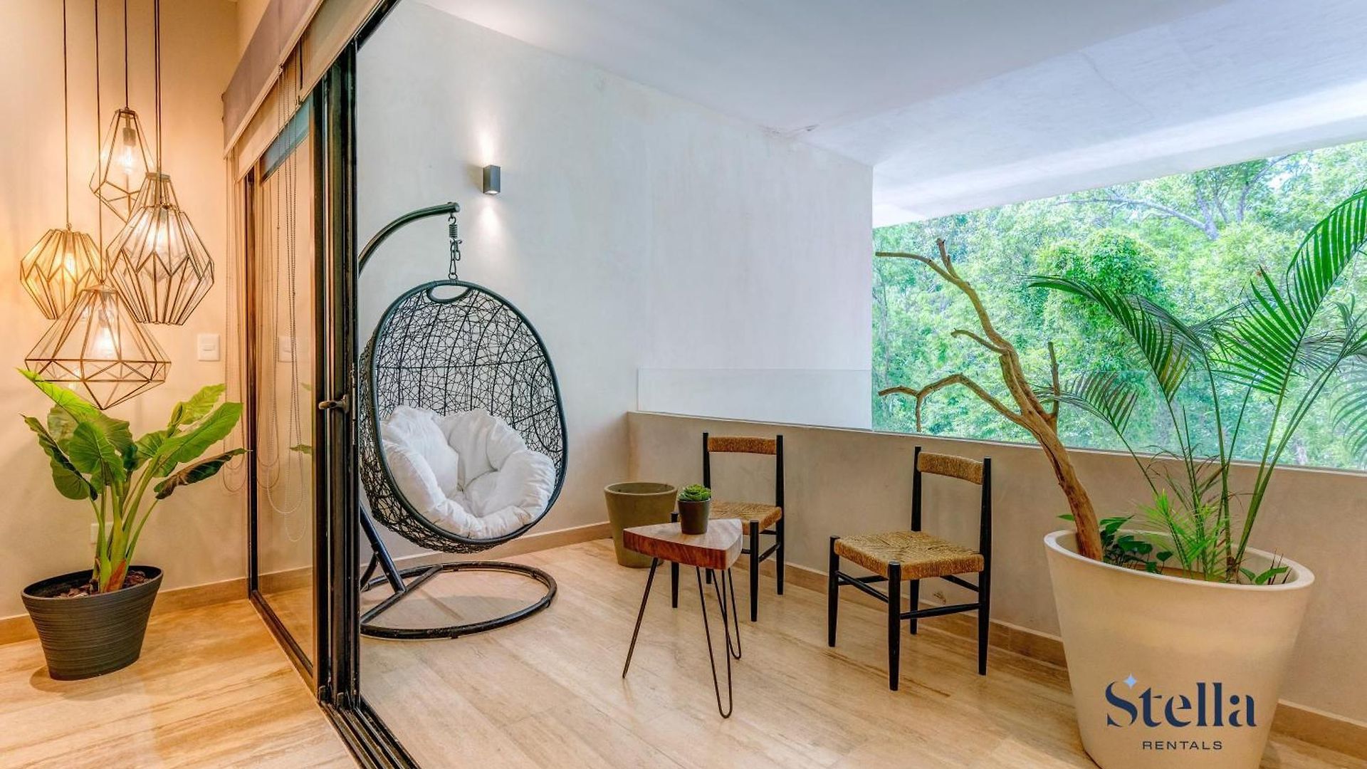 Сasa de vacaciones Private Jungle View Balcony In Aldea Premium