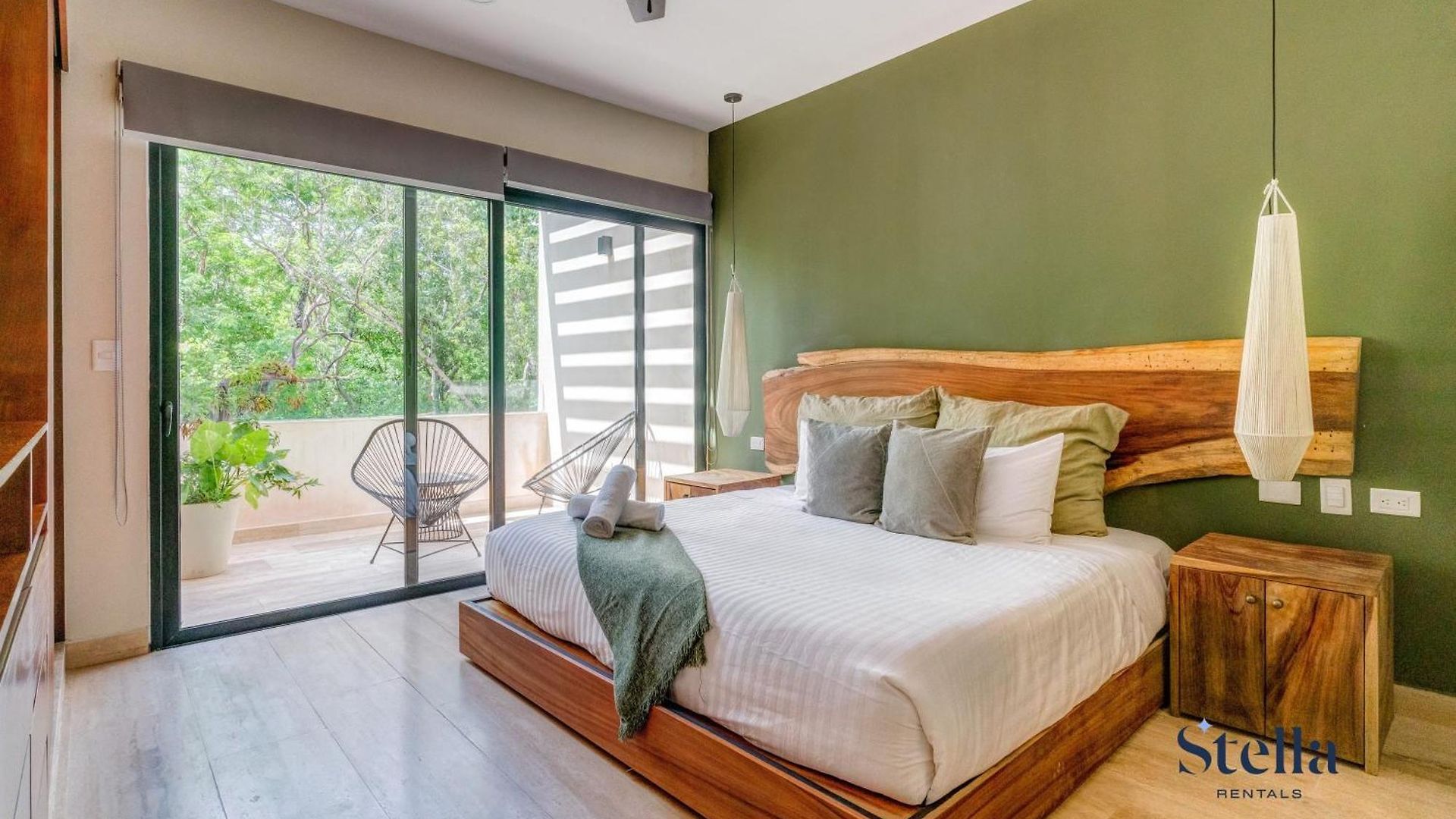 Сasa de vacaciones Private Jungle View Balcony In Aldea Premium *