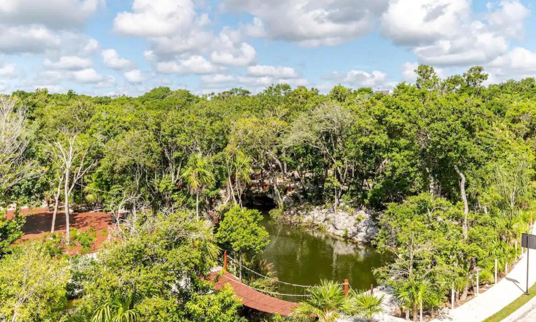 Departamento 6, Country Home, Con Muelle De Pesca, Club De Playa, Alberca, Cenote Y Campo De Golf, Contrata Day Pass Bahia Principe *