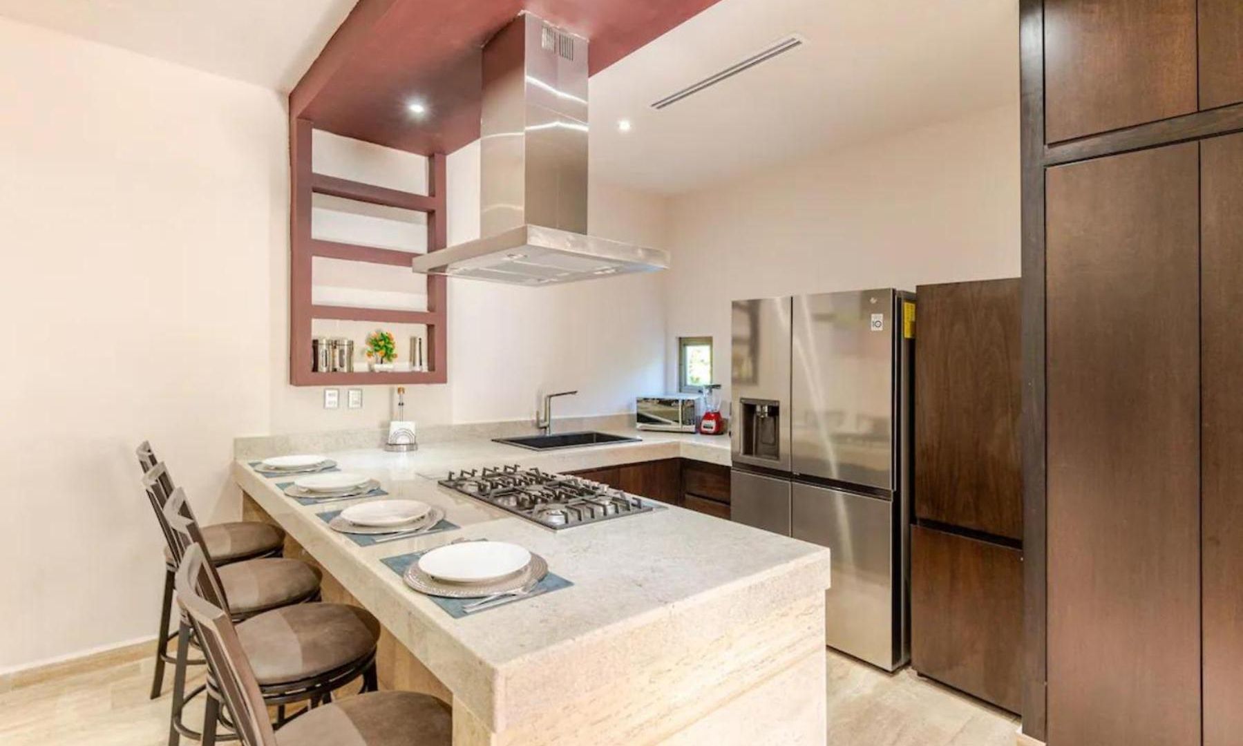 Departamento 6, Country Home, Con Muelle De Pesca, Club De Playa, Alberca, Cenote Y Campo De Golf, Contrata Day Pass Bahia Principe Apartment *