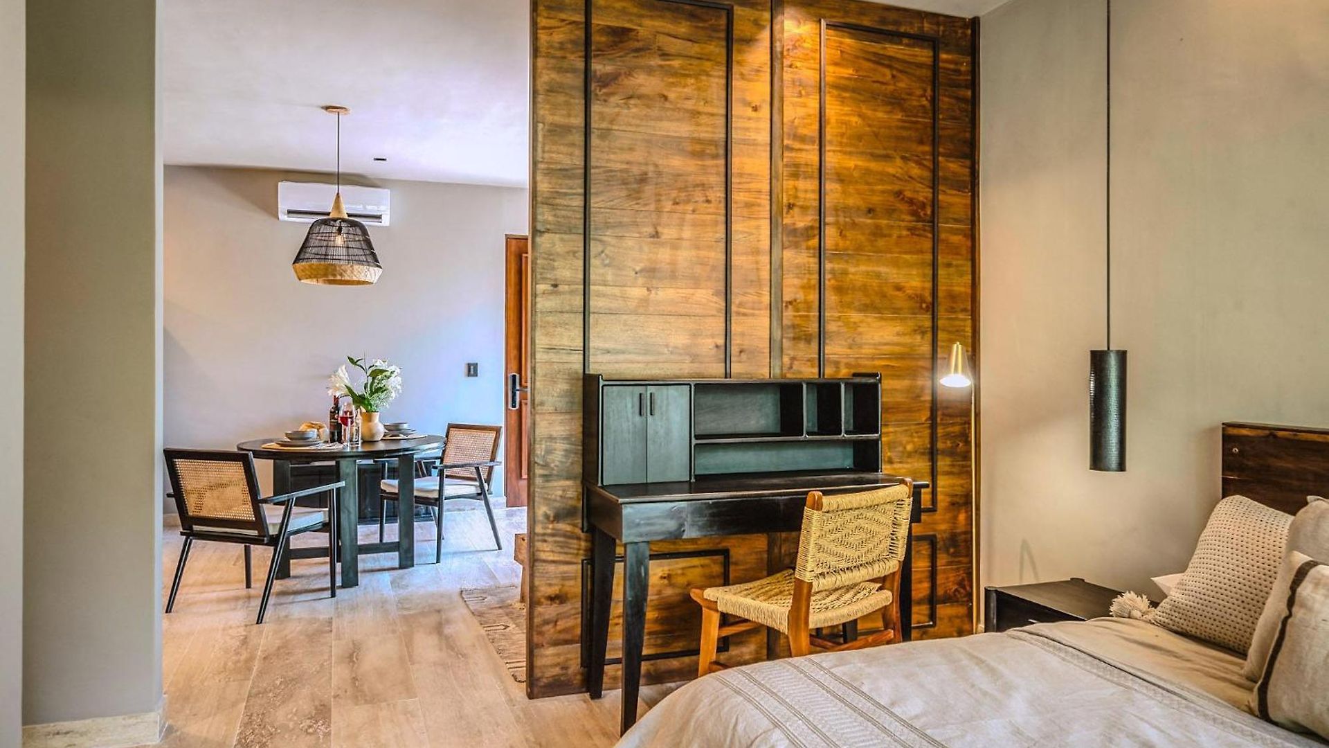 Art Design Loft With Pool, Big Gym, Spa, Hot Tub Tulum