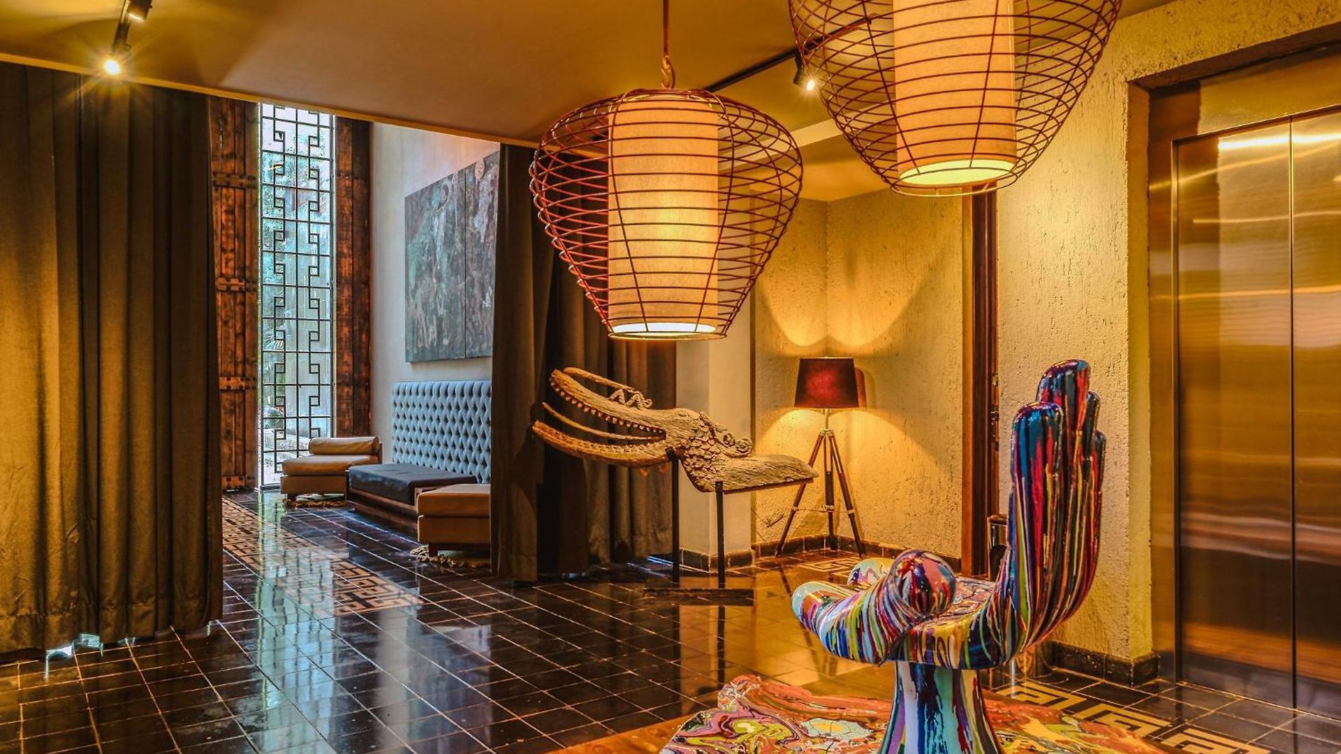 Apartment Art Design Loft With Pool, Big Gym, Spa, Hot Tub *