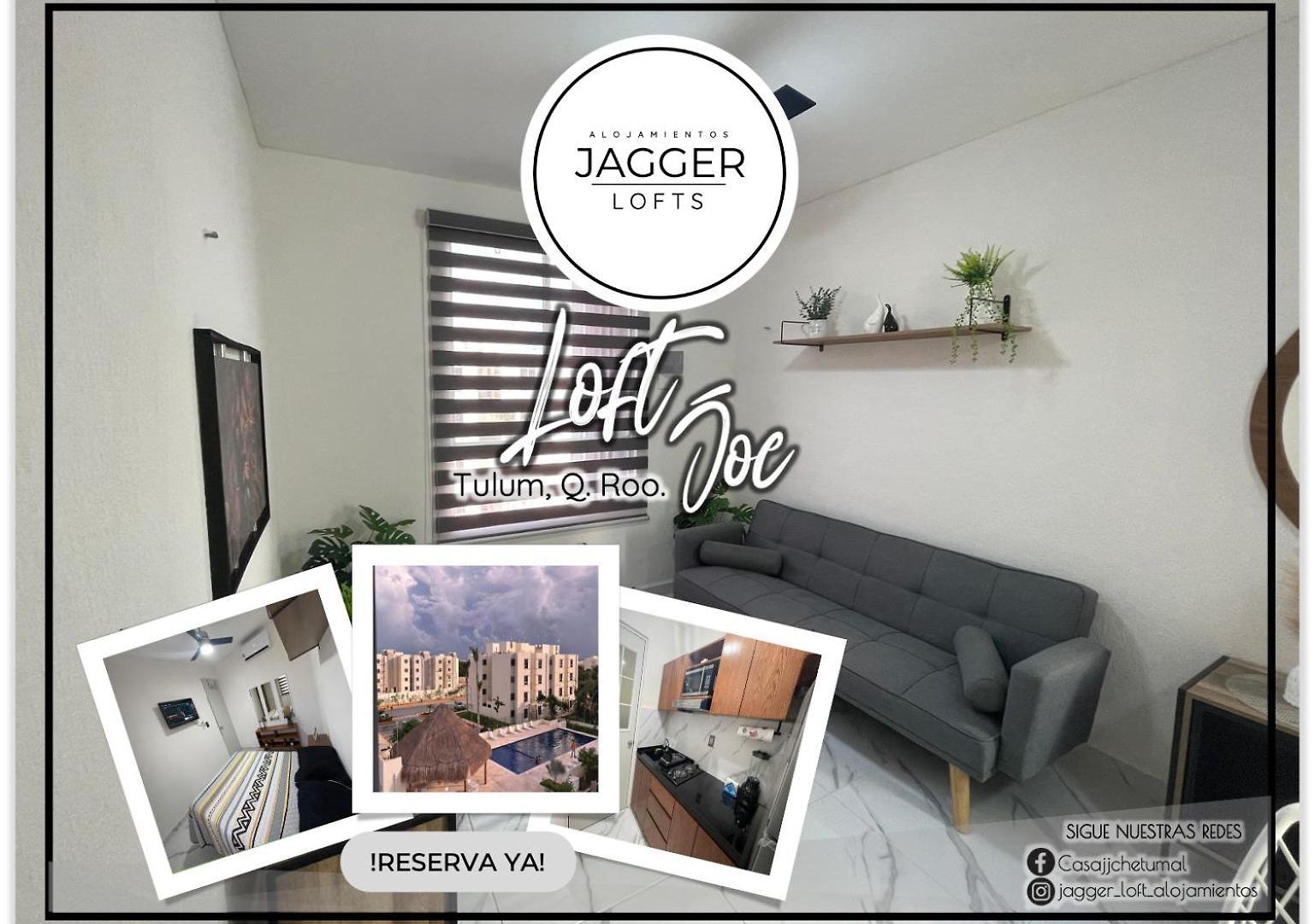 Loft Joe Con Wifi Y Alberca Apartment