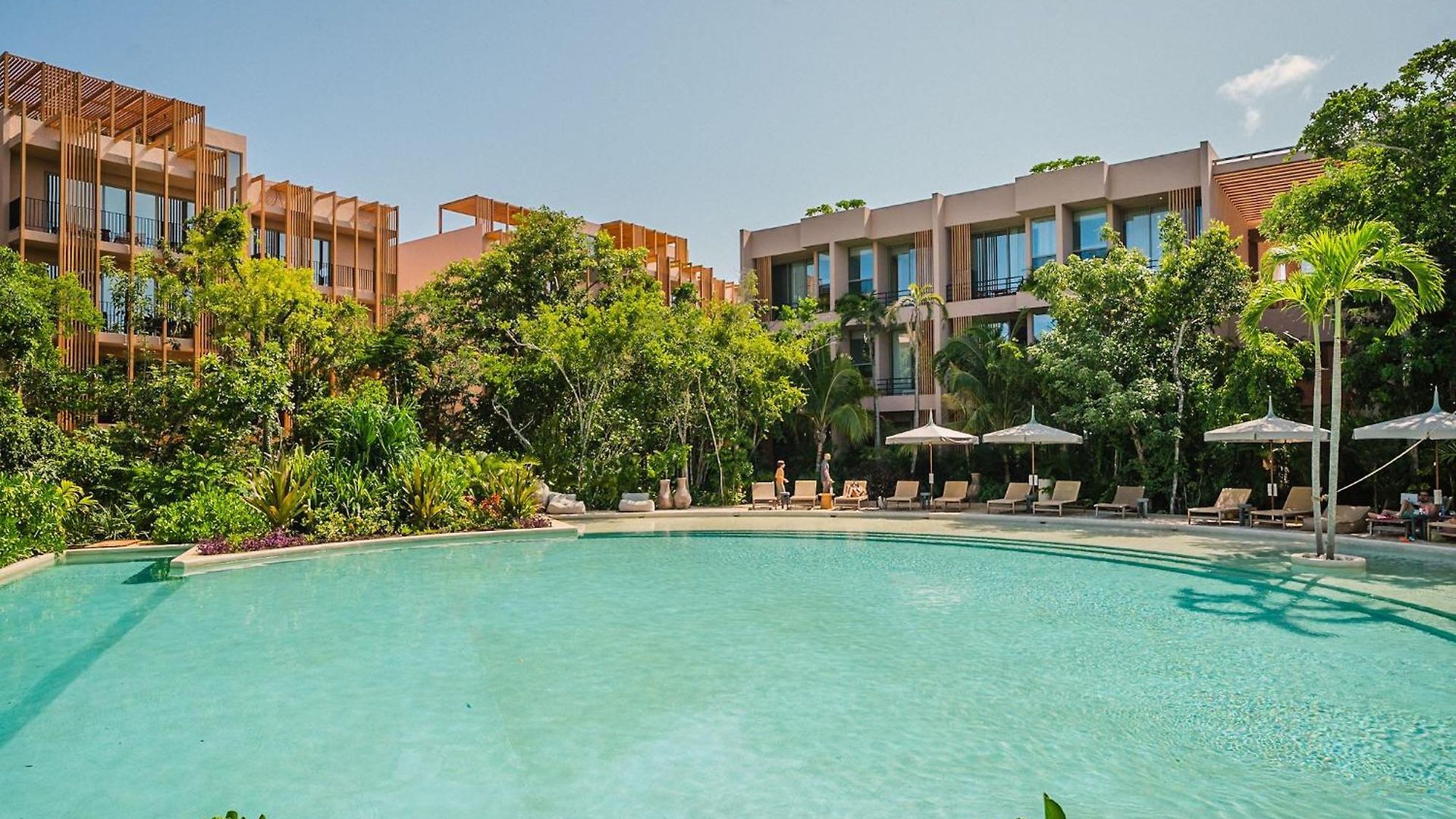 Divine 2br W Pool Gym Yoga Classes Restaurant Apartamento Tulum