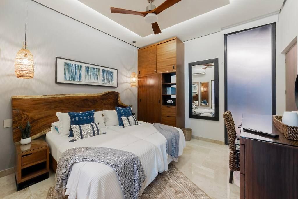 2br Private Pool - Closest To - Sea View Rooftop Pools Apartment Tulum