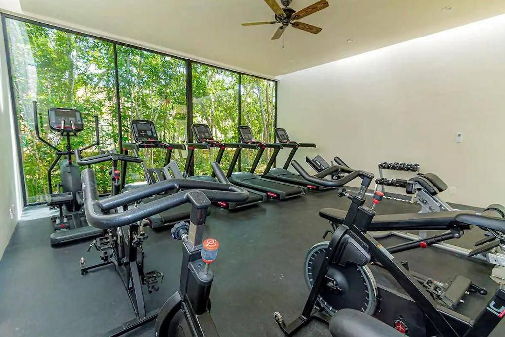 Close To Cenotes Private Pool 24hr Hr Security Gym Yoga