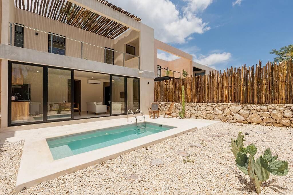 Apartamento Close To Cenotes Private Pool 24hr Hr Security Gym Yoga *