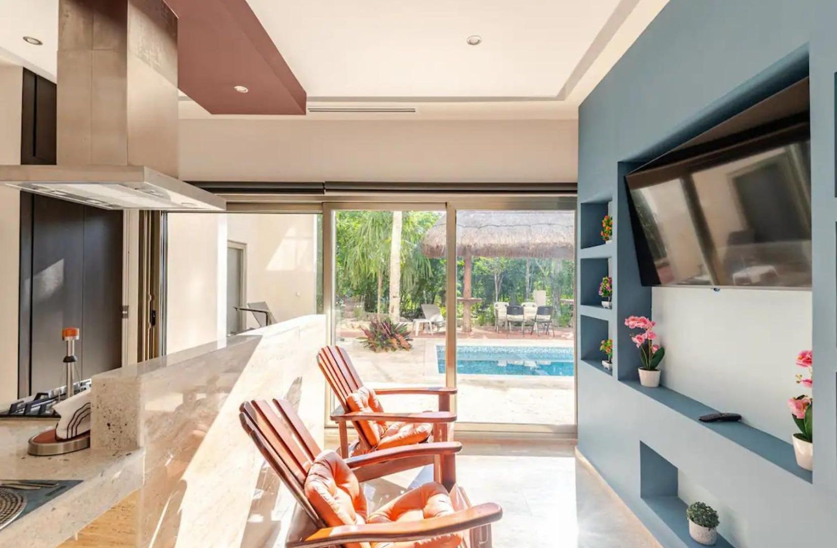 Apartamento Departamento 2, Country Home, Con Muelle De Pesca, Club De Playa, Alberca, Cenote Y Campo De Golf, Contrata Day Pass Bahia Principe