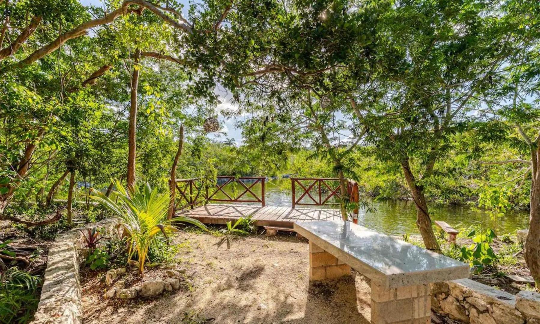 Departamento 2, Country Home, Con Muelle De Pesca, Club De Playa, Alberca, Cenote Y Campo De Golf, Contrata Day Pass Bahia Principe Apartamento *