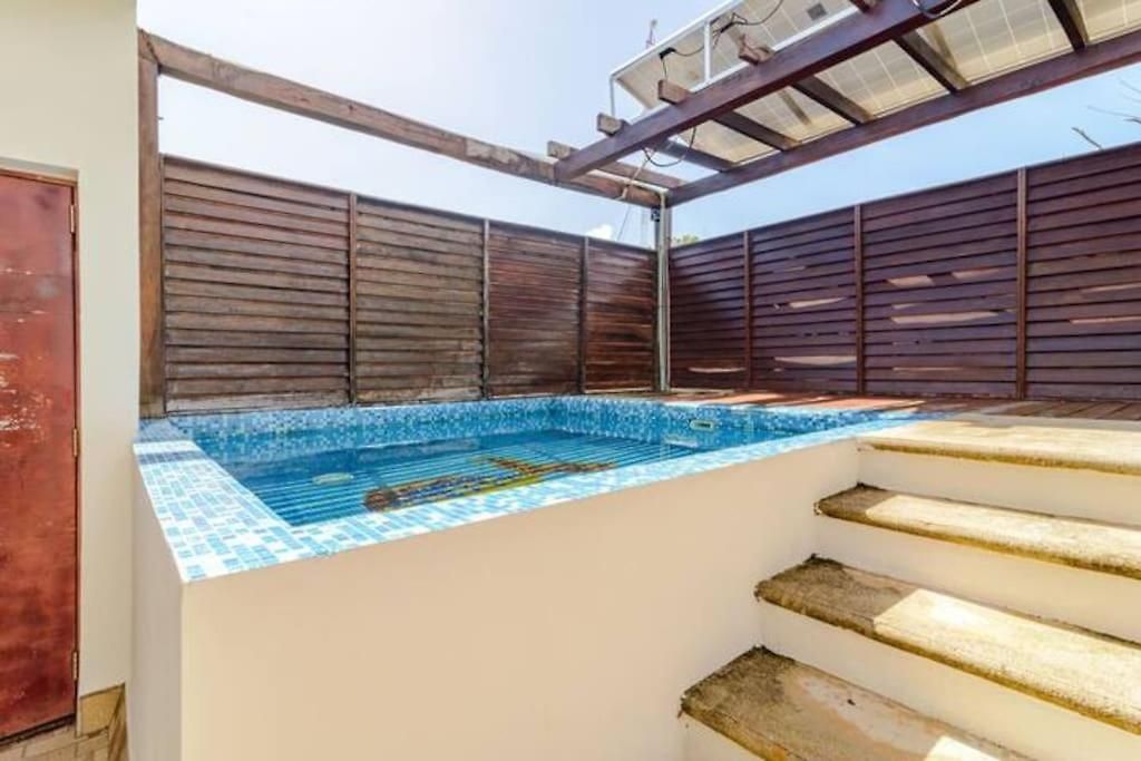 Unwind At Magdalena, Private With 3 Bedrooms, Rooftop Pool And Fast Wi-fi For Digital Nomads Tulum