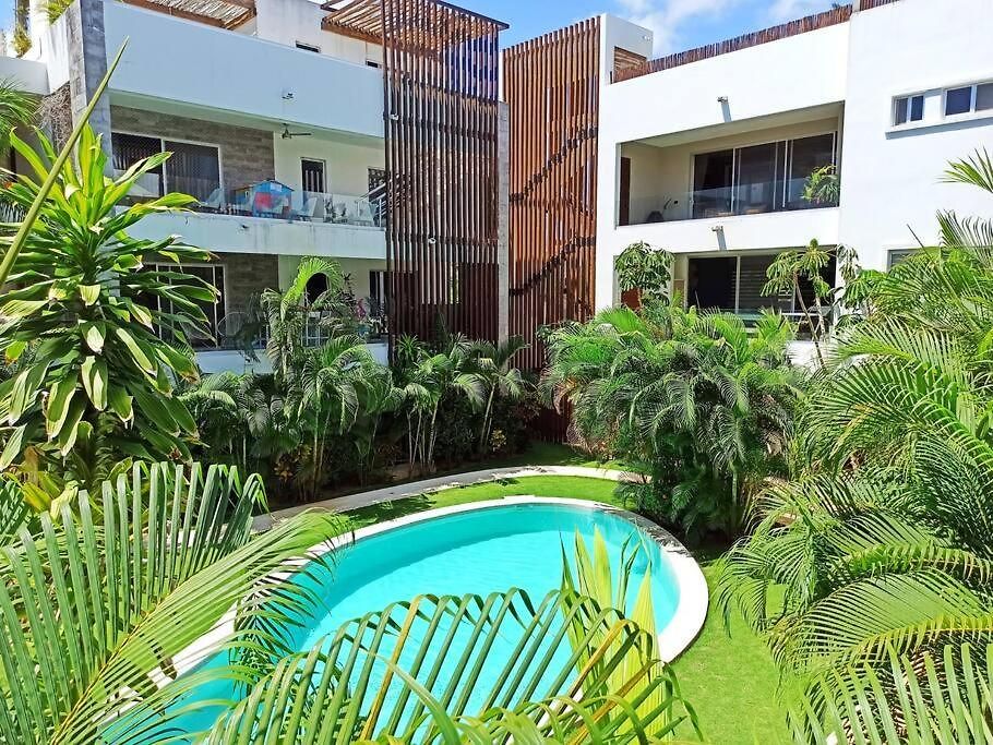 Spacious 3bdr Penthouse Aldeazama Pvt Pool Terrace Xaman Apartamento Tulum