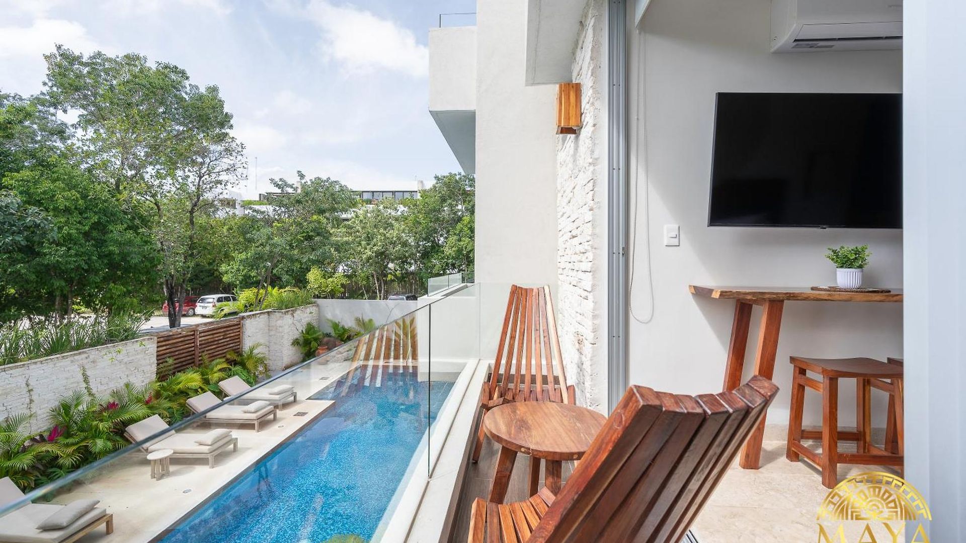 Nhoa 205a Lux 2br Pool View In Aldea Zama Apartamento *